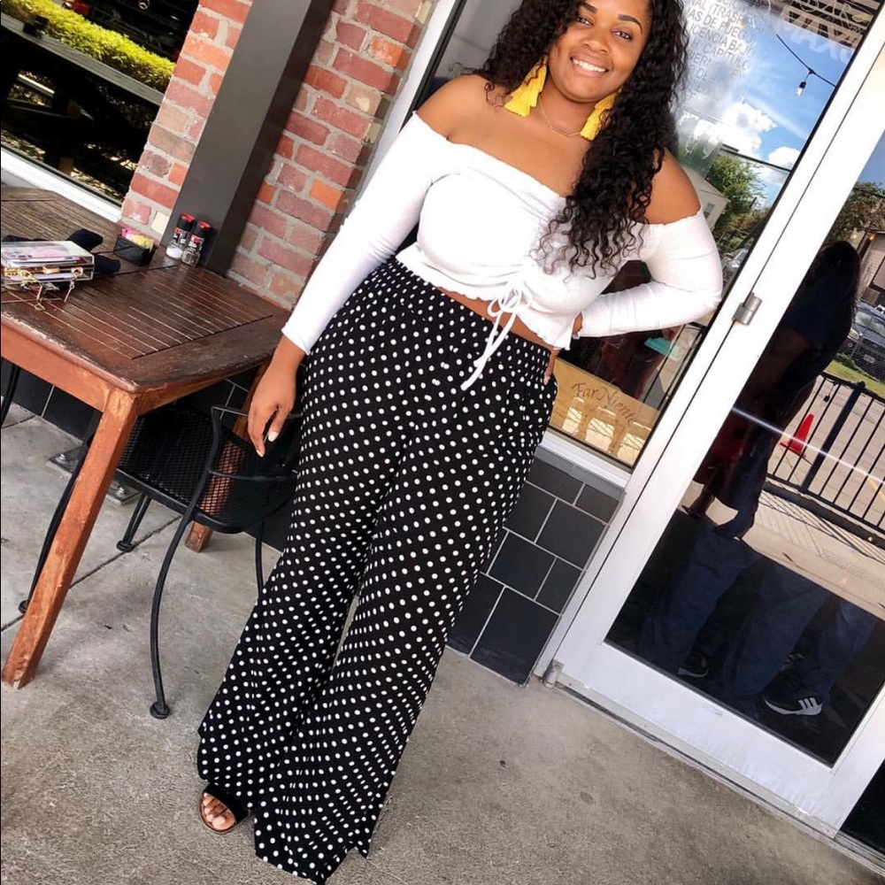 Polka Dot Pants